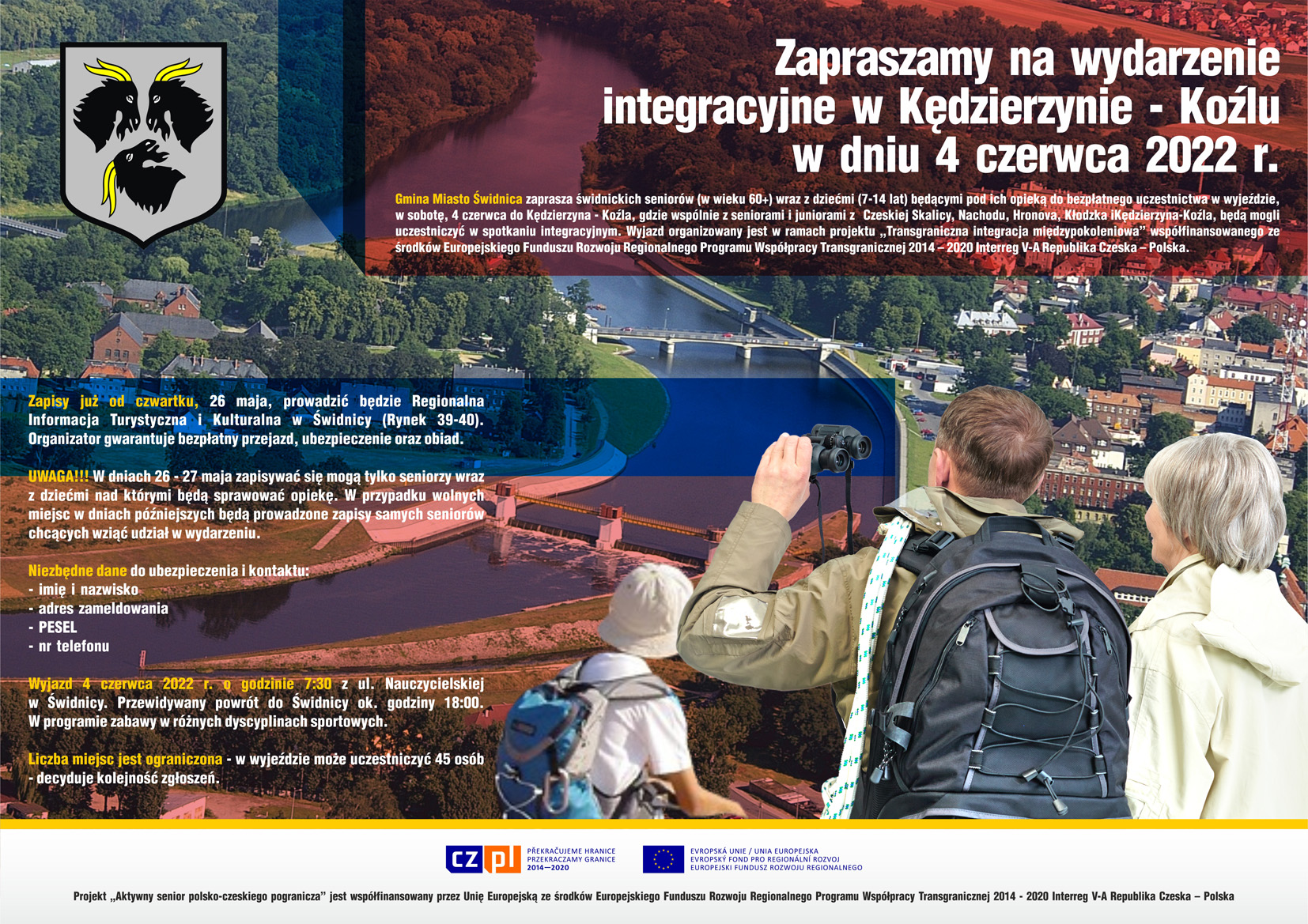 plakat - warsztaty integracyjne w Kędzierzynie-Koźlu