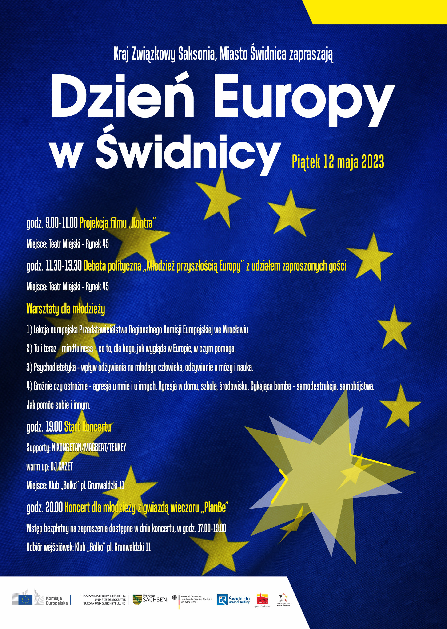 Dzień Europy plakat