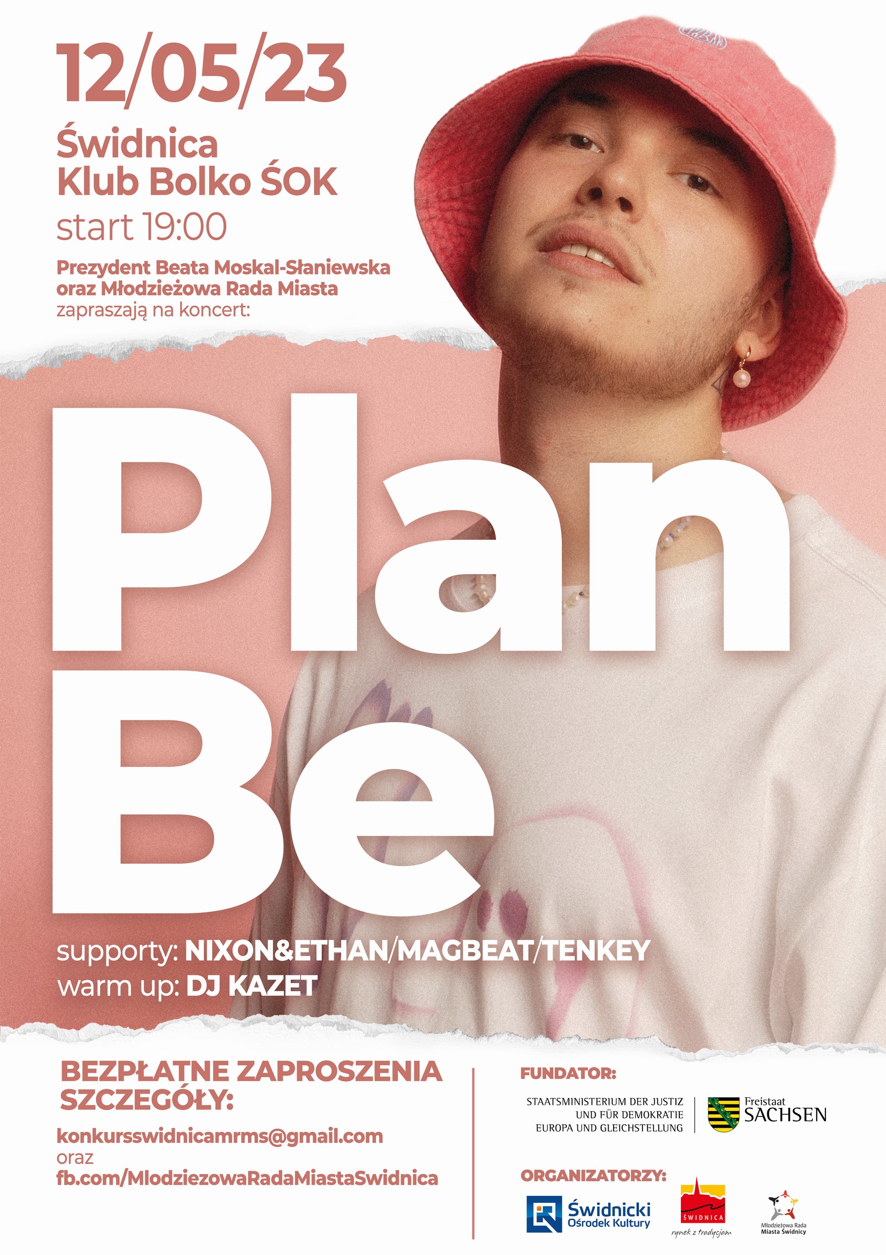 plakat koncert Plan Be